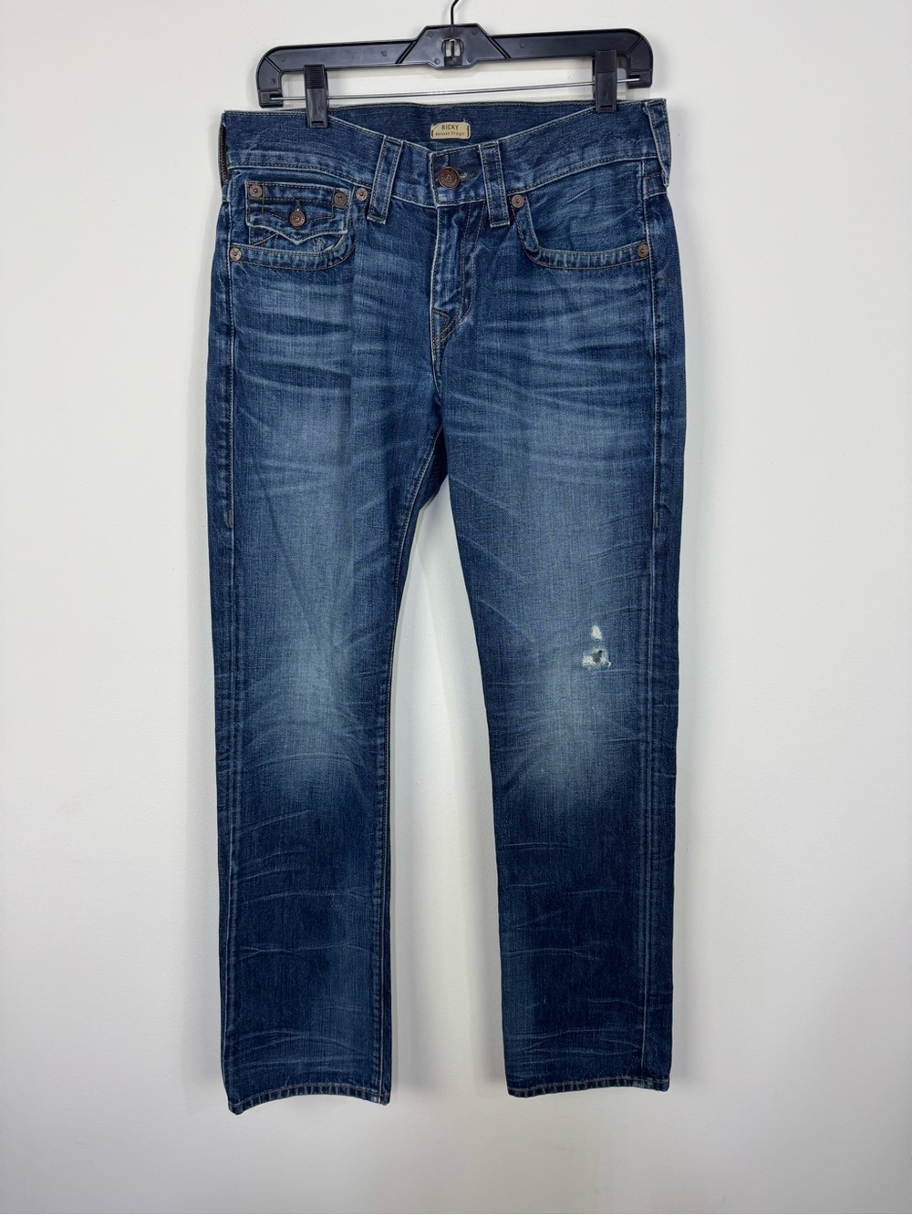 True Religion ricky relaxed straight jeans size 30